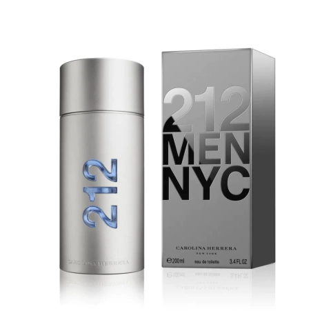 Perfume de Hombre Carolina Herrera 212 MEN NYC Eau de Toilette 200ml
