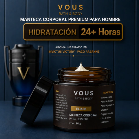 MANTECA CORPORAL ELIXIR · Oriental , Amaderado · 90g
