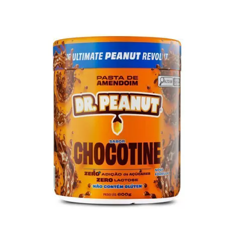 PASTA DE AMENDOIM CHOCOTINE - 600G - DR. PEANUT - comprar online