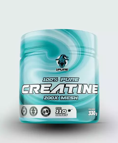 CREATINE 200X MESH - 330G - 1PURE NUTRITION - comprar online