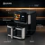 Freidora de aire SUONO AirFryer Digital Air XL 9L con pantalla táctil a color, diseño moderno y capacidad ideal para cocinar comidas más saludables sin aceite.