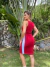 Vestido Canelado Regata com Listra na Lateral - Moda Flama | Unindo sofisticação e estilo