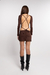 Imagen de VESTIDO OLYMPEA MINI CHOCOLATE