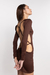 VESTIDO OLYMPEA MINI CHOCOLATE en internet