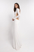 VESTIDO OLYMPEA LARGO CRUDO - PRE ORDER en internet