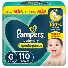 Pampers Babydry (Ingresá y elegí tu talle)