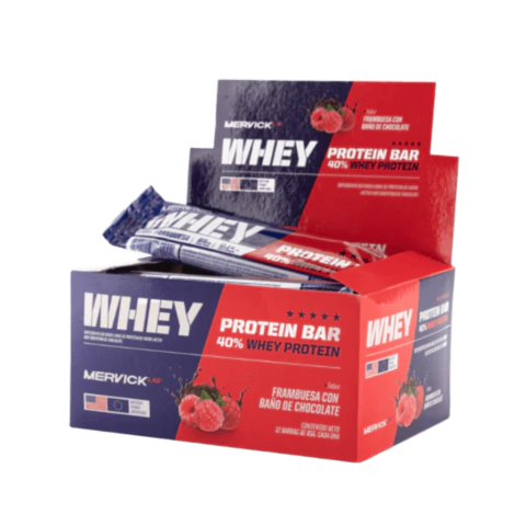 Whey protein Mervick Bar 65 grs x 12 unidades