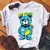 Blusas Femininas T-shirt Em Alta Camisetinhas Camisetas - Beleza com 1 click