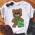 Blusas Femininas T-shirt Em Alta Camisetinhas Camisetas - Beleza com 1 click