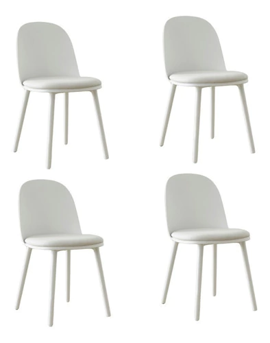 Silla Comedor Cocina Vita Nórdica Eames Plástica X 4 Unidad - comprar online