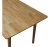 Outlet Mesa Comedor Brescia Madera Haya Maciza 130x80 Cm - MAKOM