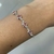 Pulseira de Prata 925 Corações Rosas - comprar online