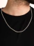 Corrente de Prata 925 Elos Grumet Duplo 60cm 3mm - Monsur - Atacado de Prata 925