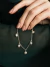 Pulseira de Prata 925 Pérolas Penduradas - comprar online