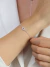 Pulseira de Prata 925 Olho Grego Central Cravejado na internet