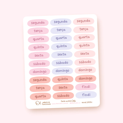 Semana Bunitinha 1003c - comprar online