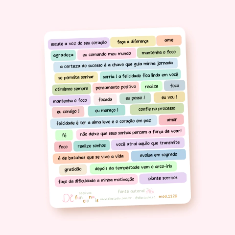 Frases Motivacionais I 1123 - comprar online