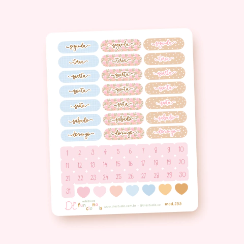 Semana e Números Doguinha 255 - comprar online