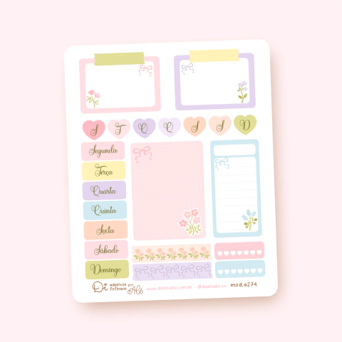 Funfofa Flores e Lacinhos A274 - comprar online