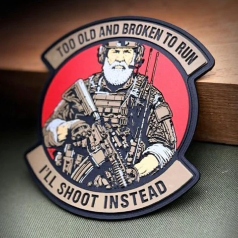 Patch Emborrachado - Too Old and Broken to Run