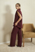 Pantalon Tania Bordo - comprar online