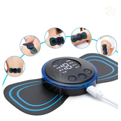 MINI MASAJEADOR DE CUELLO ESPALDA ELECTRODOS RECARGABLE levon™ en internet