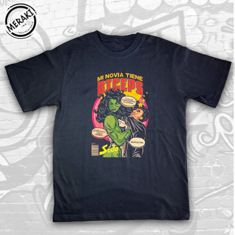 Remera Unisex - Soda Biceps
