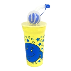 MP-0005 - Vaso con tapa y sorbete c/juguete 450 cc - MyH Polirrubro S.A.S.