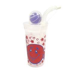 MP-0005 - Vaso con tapa y sorbete c/juguete 450 cc - tienda online
