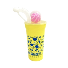 Imagen de MP-0005 - Vaso con tapa y sorbete c/juguete 450 cc