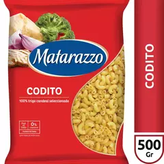 Fideos codito Matarazzo 500g