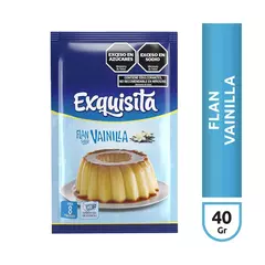 Flan Exquisita vainilla 40g