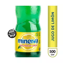 Jugo de limón Minerva 500ml