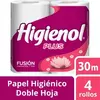 Papel higiénico Higienol 30m 4u