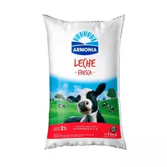 Leche entera 2% Armonía sachet 1l