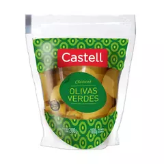 Aceitunas verdes Castell 100g