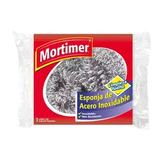 Esponja acero inox Mortitmer x 1uni