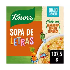 Sopa de letras Knorr c/veg 107g