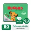 Pañales Huggies pack G 60u