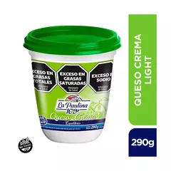 Queso crema light La Paulina 290g