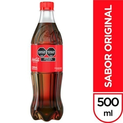 Gaseosa Coca Cola original 500ml