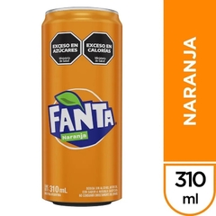 Gaseosa naranja Fanta 310ml