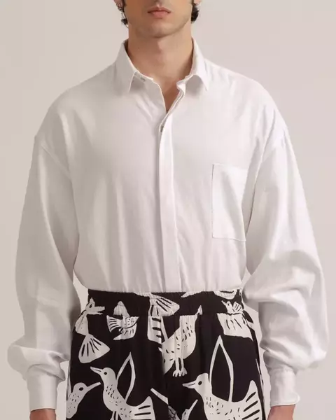 Camisa Oversized Tapioca