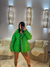 Jaqueta verde oversized P - comprar online