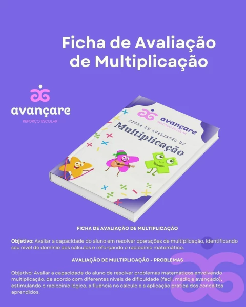 FICHA DE MULTIPLICAÇÃO