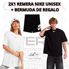 PROMO 2X1 REMERAS NIKE UNISEX + BERMUDA DE REGALO