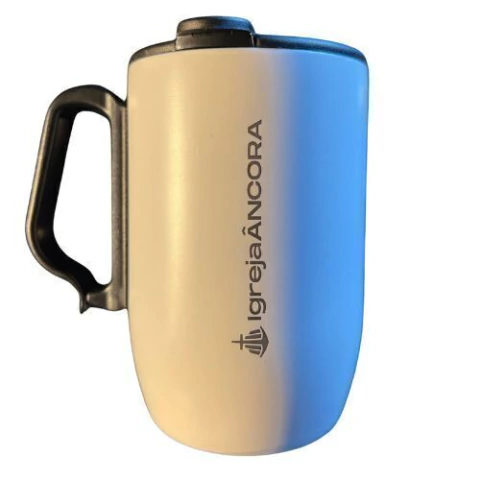 Caneca aço inox Parede dupla 350 ml