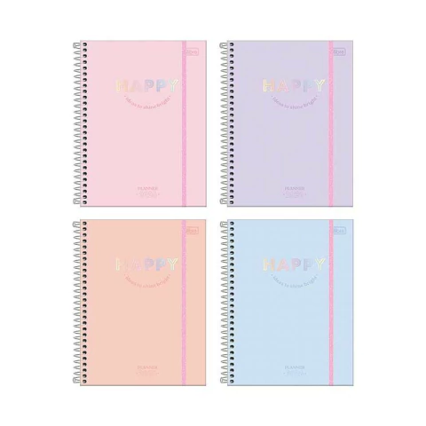 Planner 2026 Happy 17,7 x 24cm TILIBRA