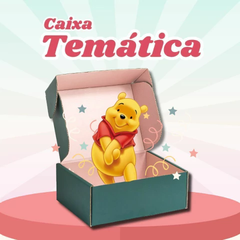 Caixa Temática Ursinho Pooh Médio - comprar online