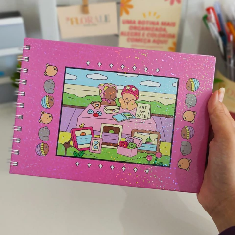 Livro de Colorir Ursinhos 14,5x20,3cm c/48fls YEPP